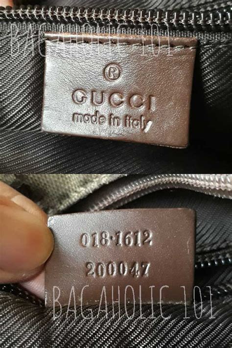 gucci bag fake logo|how to authenticate gucci bag.